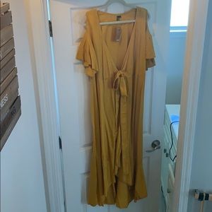Long wrap dress NWT